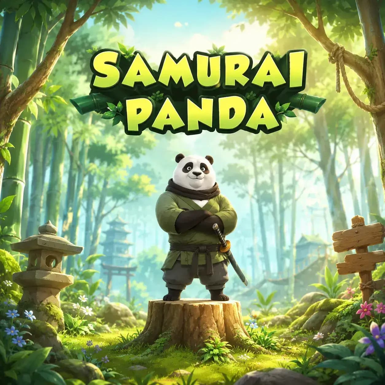 Samurai Panda