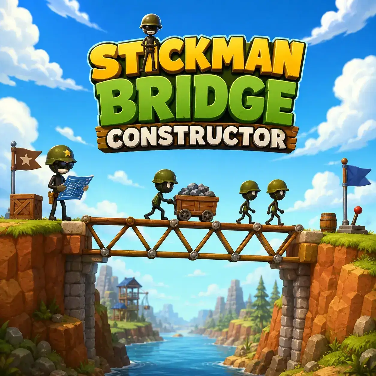 Stickman Bridge Constructor