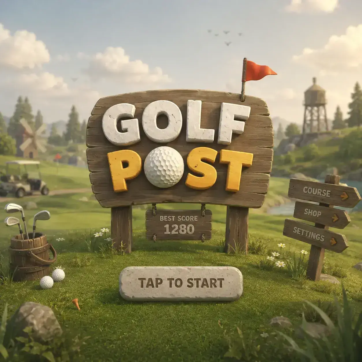 Golf Post